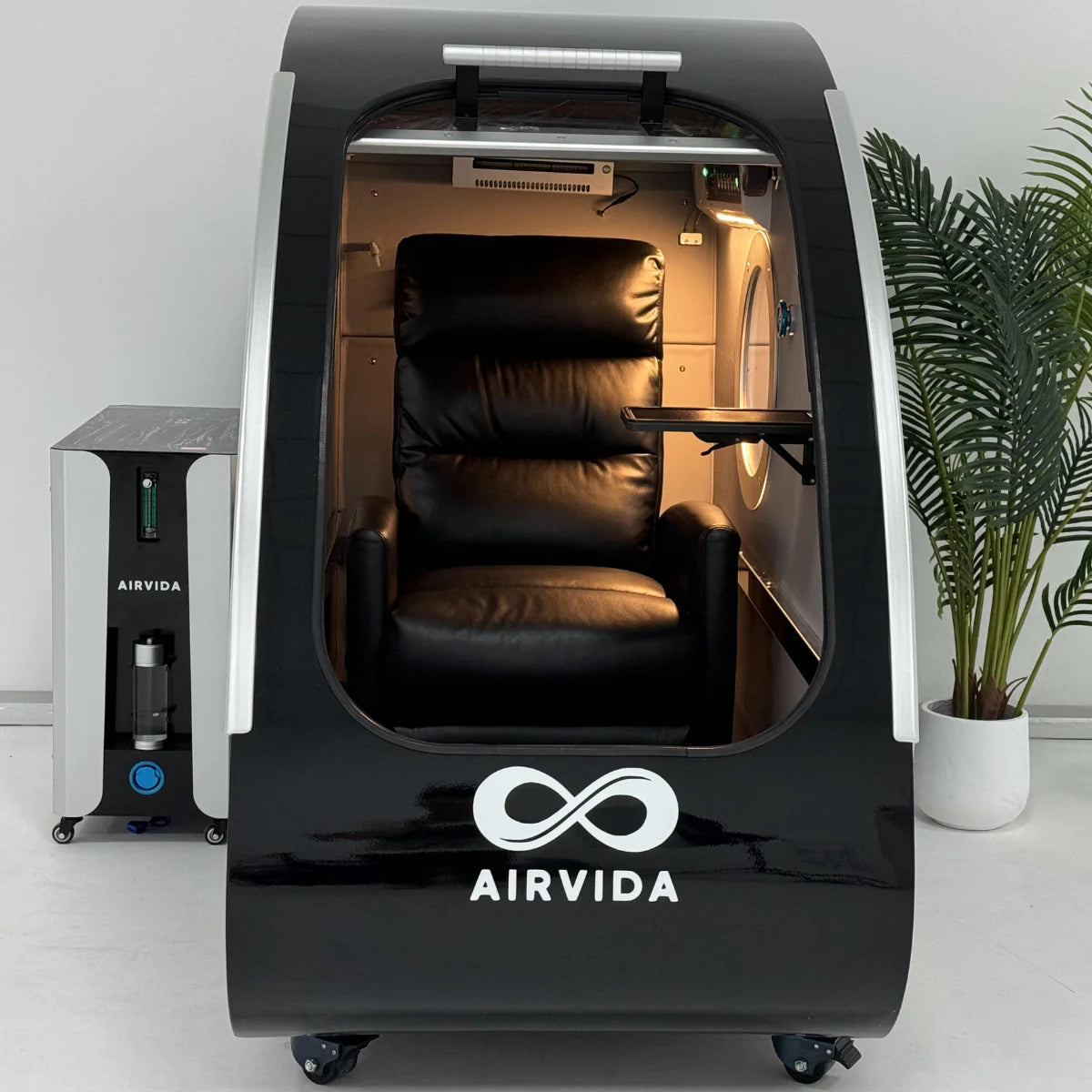 Airvida Hard Shell Sitting/Reclining 1.3-2.0 ATA Hyperbaric Chamber