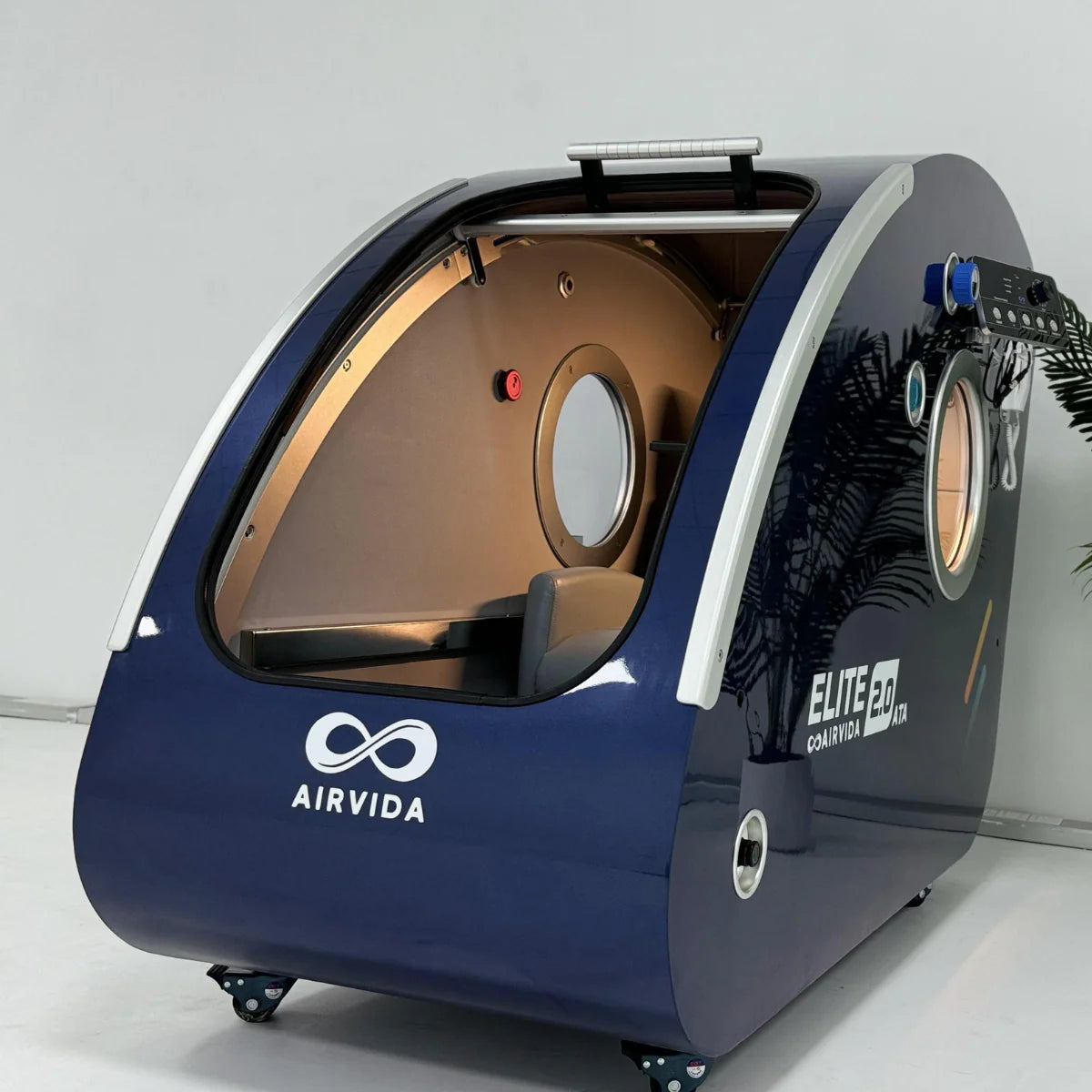 Airvida Hard Shell Sitting/Reclining 1.3-2.0 ATA Hyperbaric Chamber