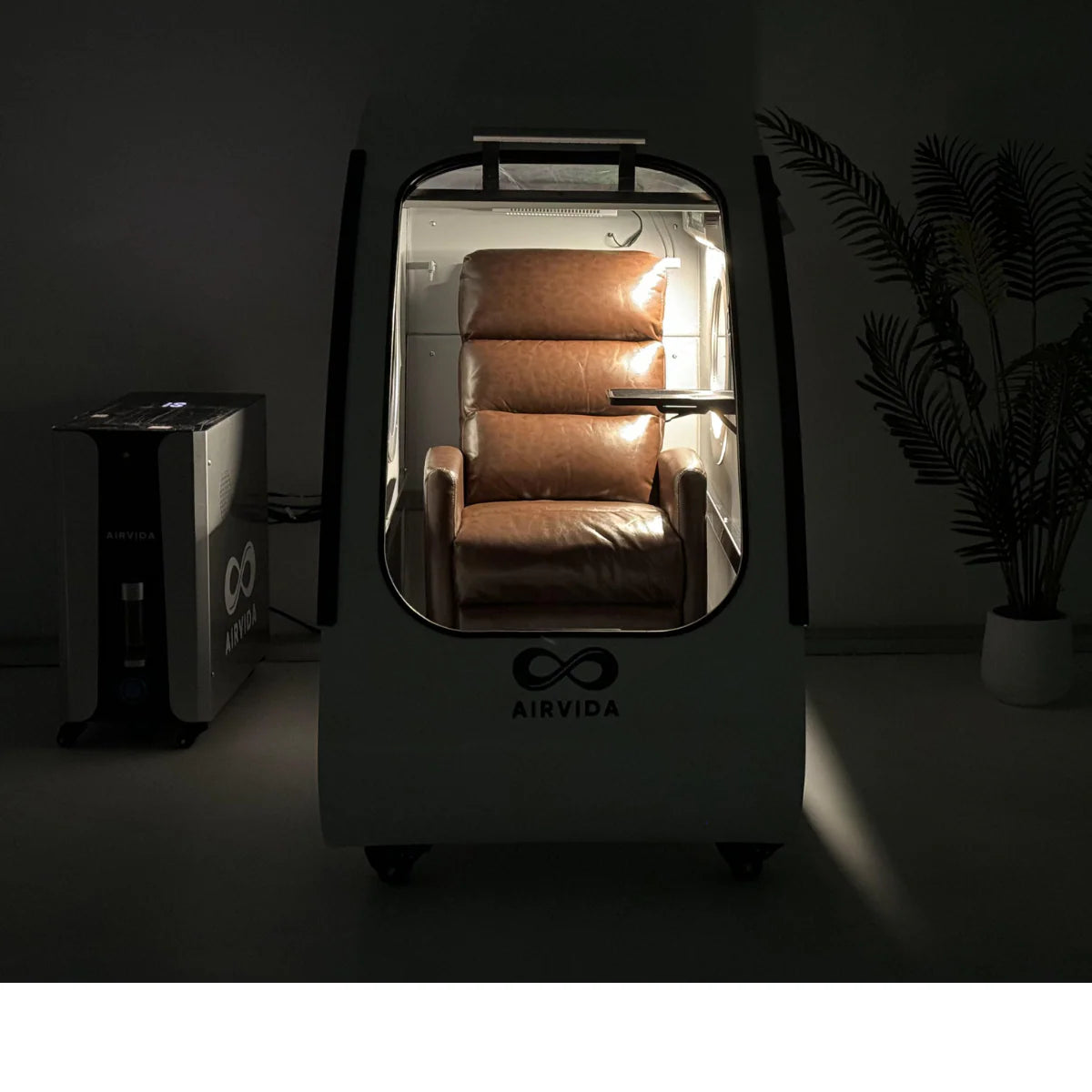 Airvida Hard Shell Sitting/Reclining 1.3-2.0 ATA Hyperbaric Chamber
